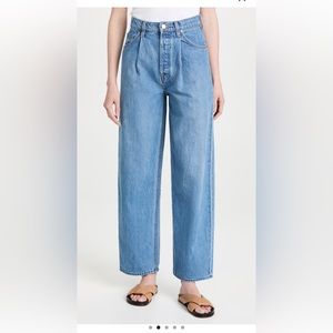 MOTHER Snacks! The Pleated Fun Dip Puddle Jeans - sz 27